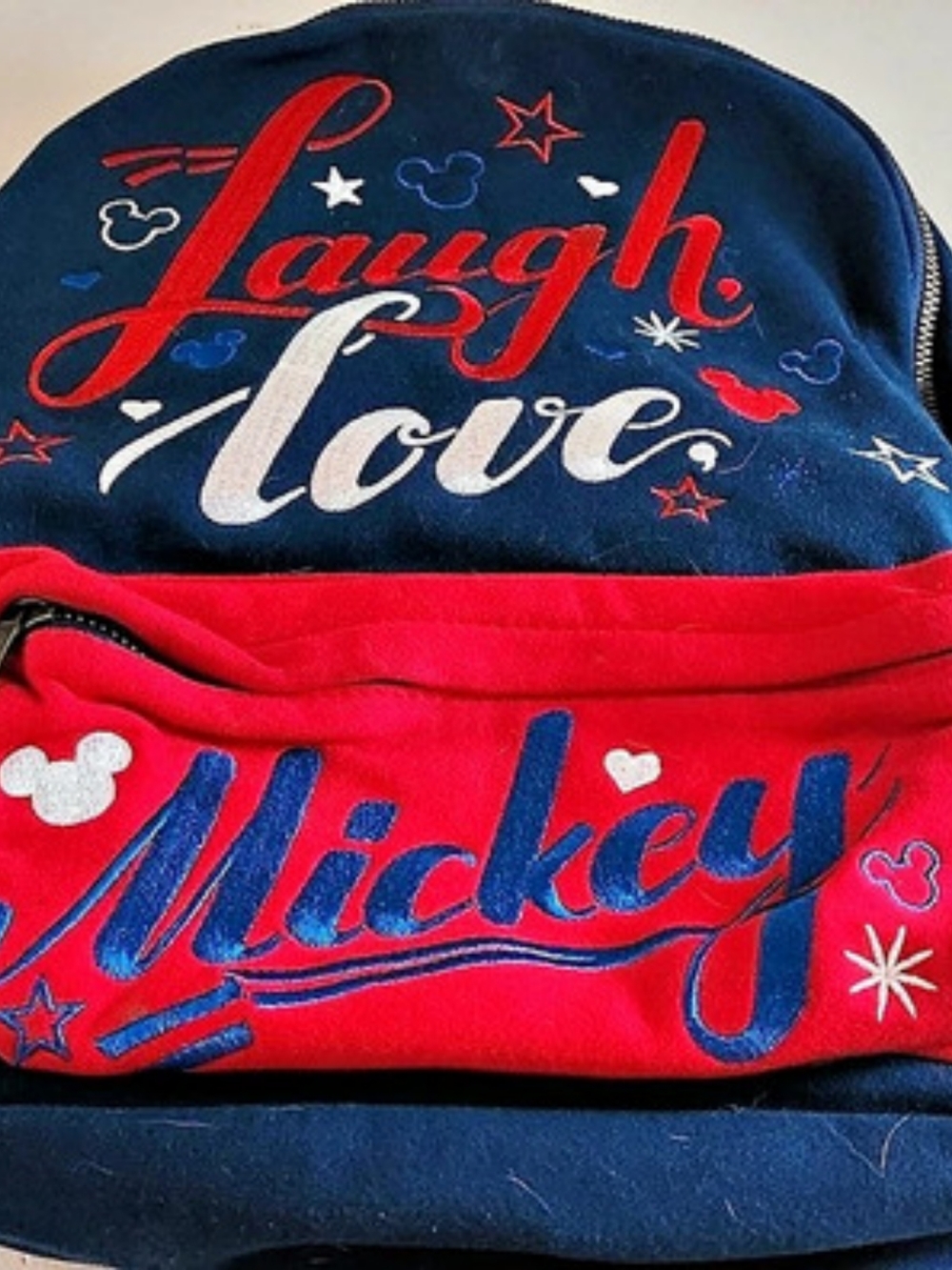 Disney Laugh, Love, Mickey Backpack